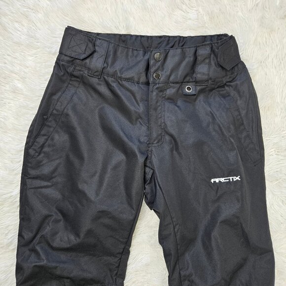 Arctix Size Medium Short Women's Black Ski Snow Pants Inner Gator Winter Outdoor - Picture 2 of 15